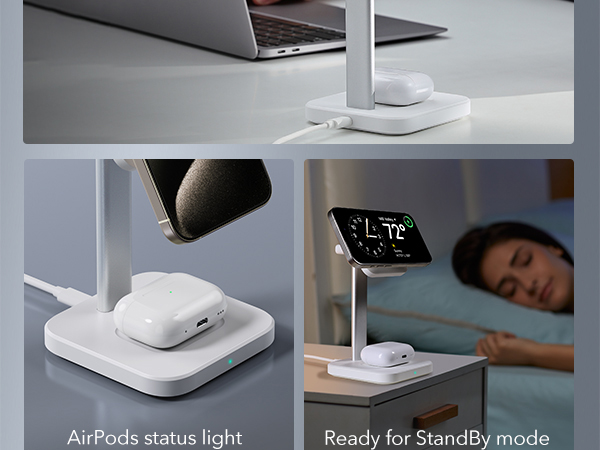 2 in 1 magsafe charger stand