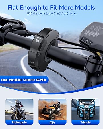 Motorcycle Phone Charger Fast Charge