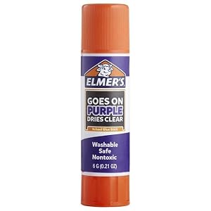 Purple Glue Helps Guide Young Learners