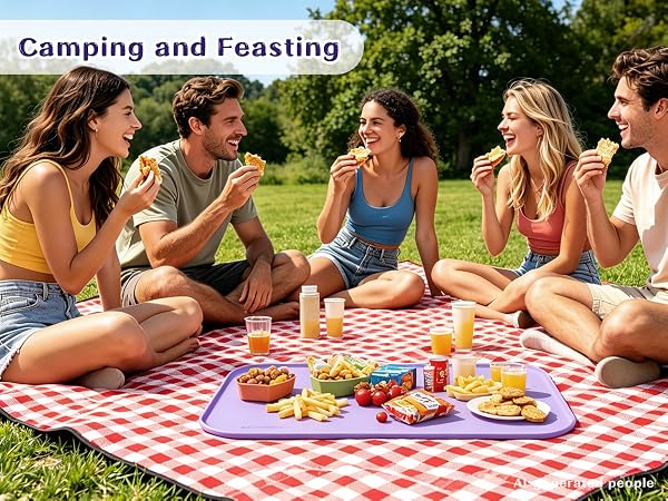 camping and feasting