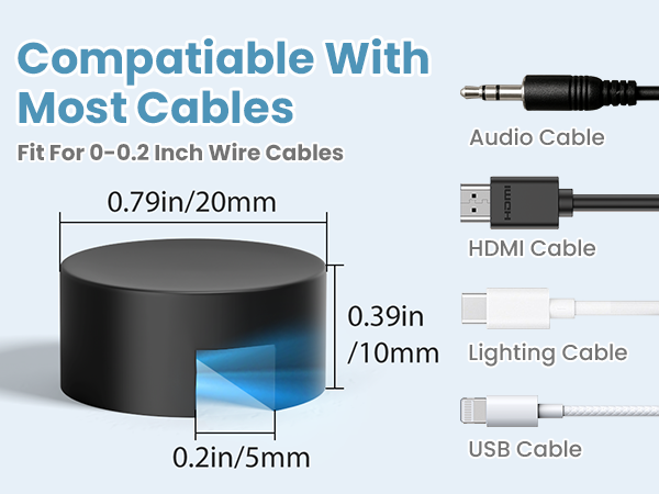 adhesive cable clip