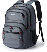 BAGSMART Travel Laptop Backpack Men Women, Extra Large Work 17.3 Inch Computer Backpack Airline A...