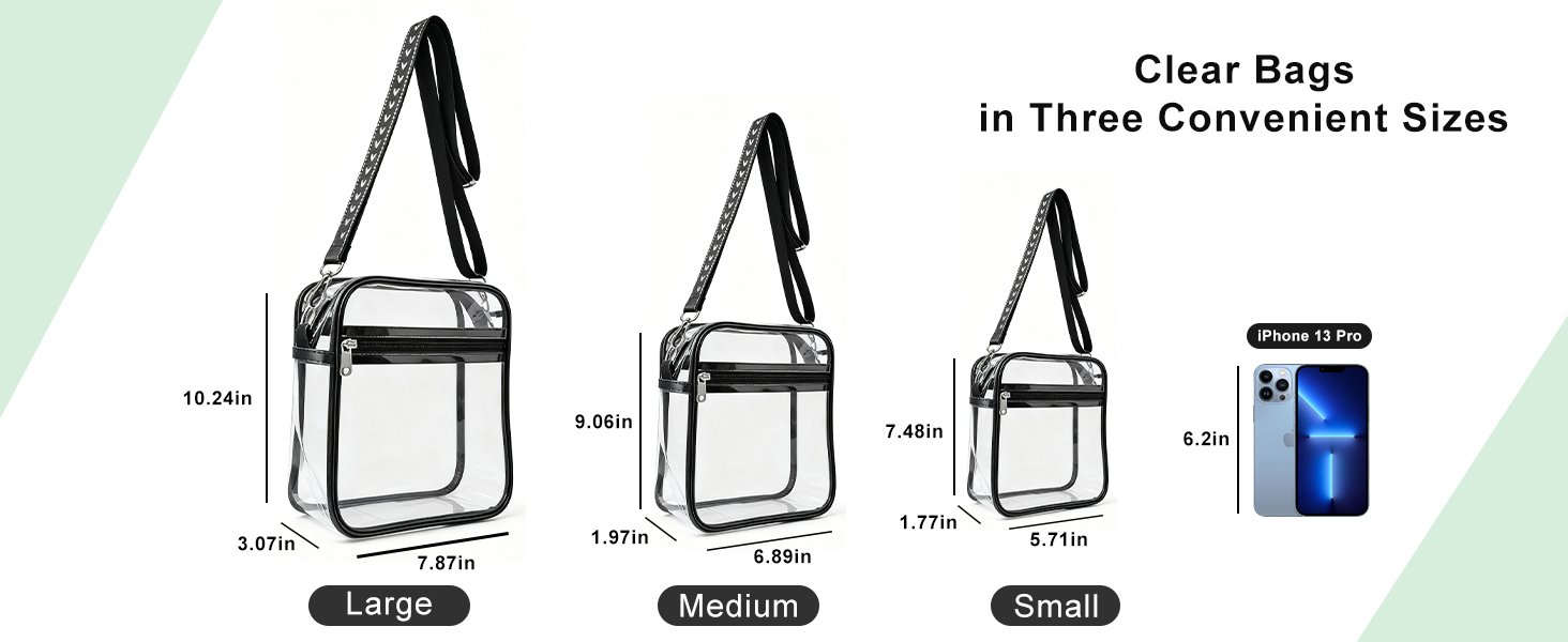 Clear Crossbody Bag