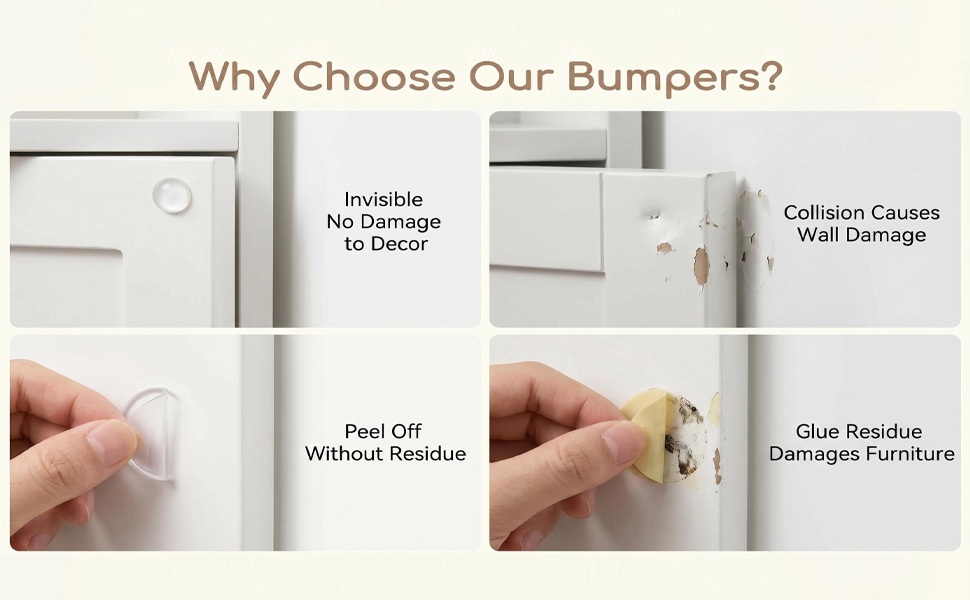 wall stoppers protector door bumpers for walls furniture bumpers for wall protection