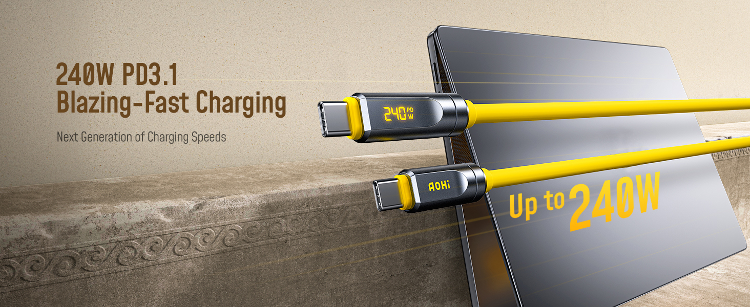 USB C CABLE FAST CHARGING