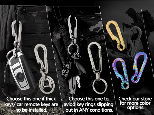 titanium keychain