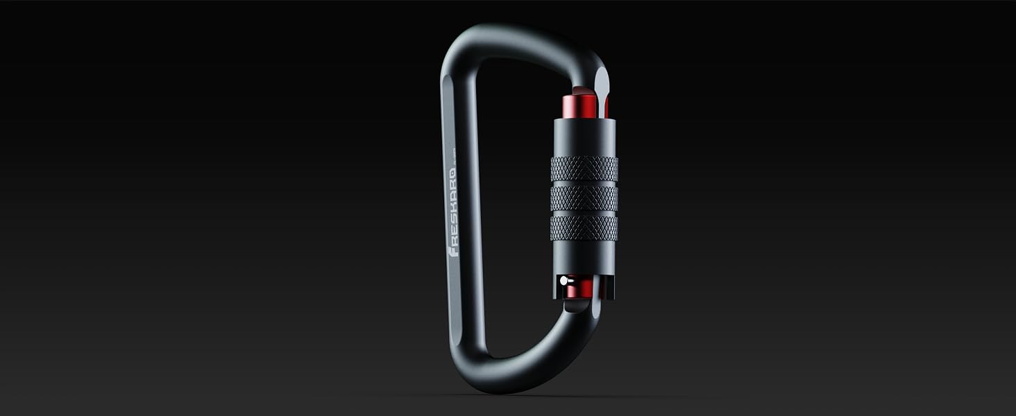 carabiner twist lock locking auto small twistlock autolock karabiners caribeeners quick release
