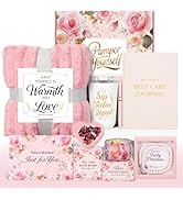 Self Care Gifts for Women Get Well Soon Gift Baskets, Unique Birthday Gifts for Women Spa Care Pa...