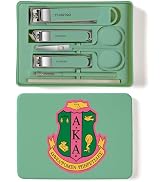 TTJHGYQO Nail Clippers and Beauty Tool Portable Set Nail Clipper Set Manicure Set 6 in 1 AKA Soro...