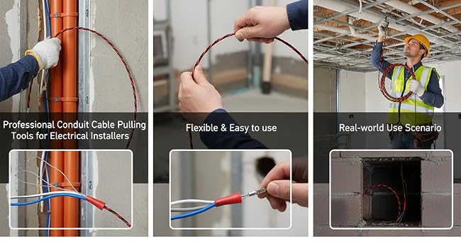 Fish Tape Cable Puller Kit
