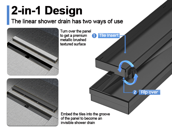 Linear Shower Drain