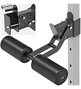 Kipika Nordic Hamstring Curl Squat Rack Attachment for Power Rack with 5/8