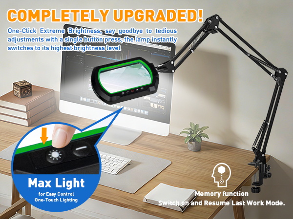 light with magnifying glass miniature painting magnifying glasslamp with magnifying glass and light