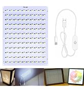 QCHYGLK CMYK LED Backlight Board Kit FAZ007 for Bambu Lab Makerworld Accessories,3D Printer Light...