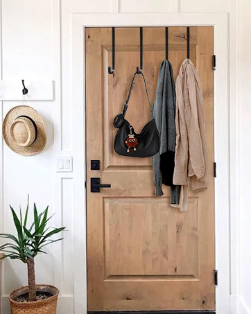 PECULA 2 Pack 14' Wreath Hangers for Front Door