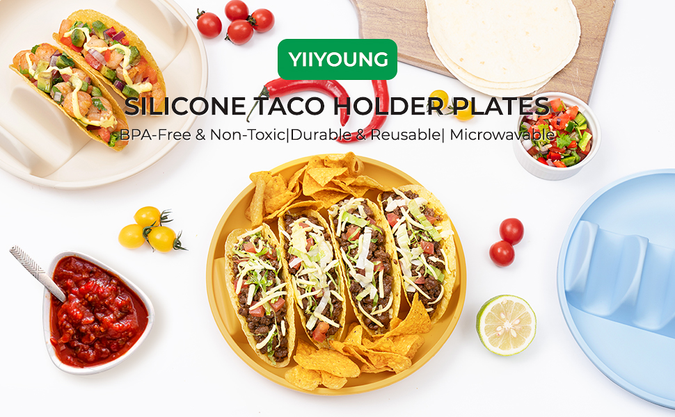Silicone Taco Plate