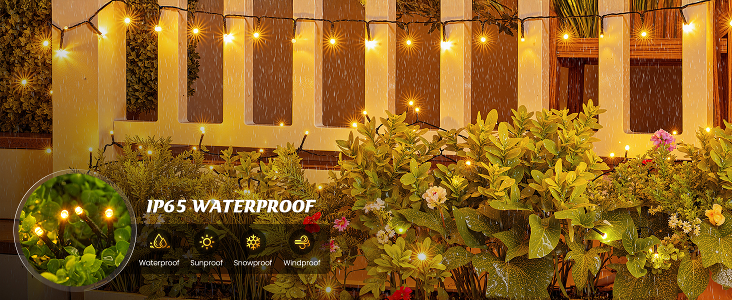 Solar Powered string lights
