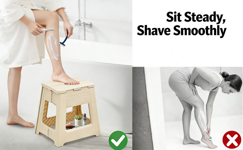 shower stool for inside shower