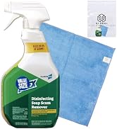 GLOBAL PACKING SOLUTIONS Tile Multi Surface Disinfecting Soap Scum Remover Spray, 32 Fl Oz, Kills...