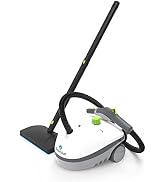 Steamfast SF-370 Canister Cleaner with 15 Accessories-All-Natural, Chemical-Free Pressurized Stea...