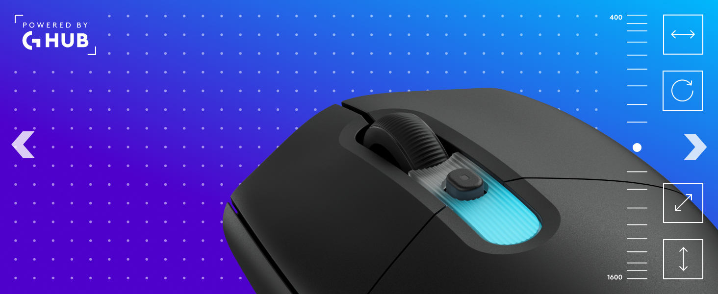 a black mouse