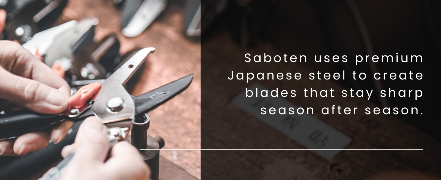 Saboten oem Renowned Japanese Steel