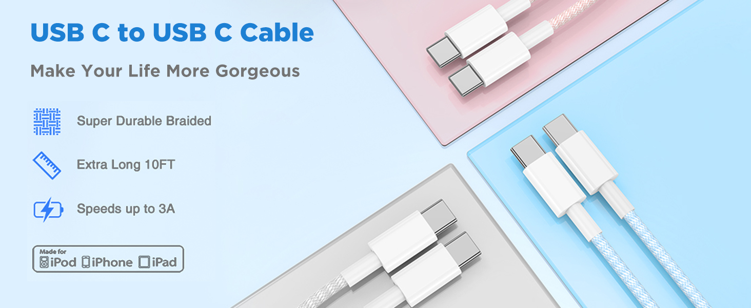 long usb c cable