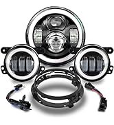 7 inch Motorcycle LED Headlight 4.5