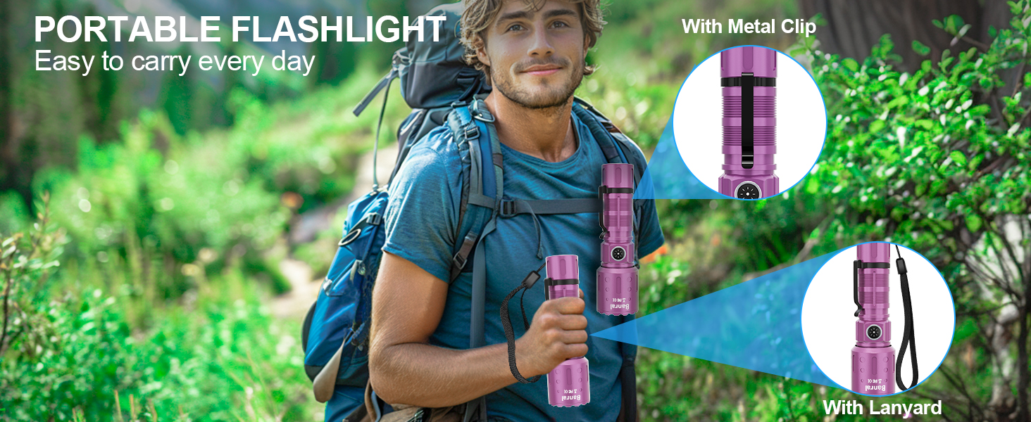 Portable Handheld Flashlight