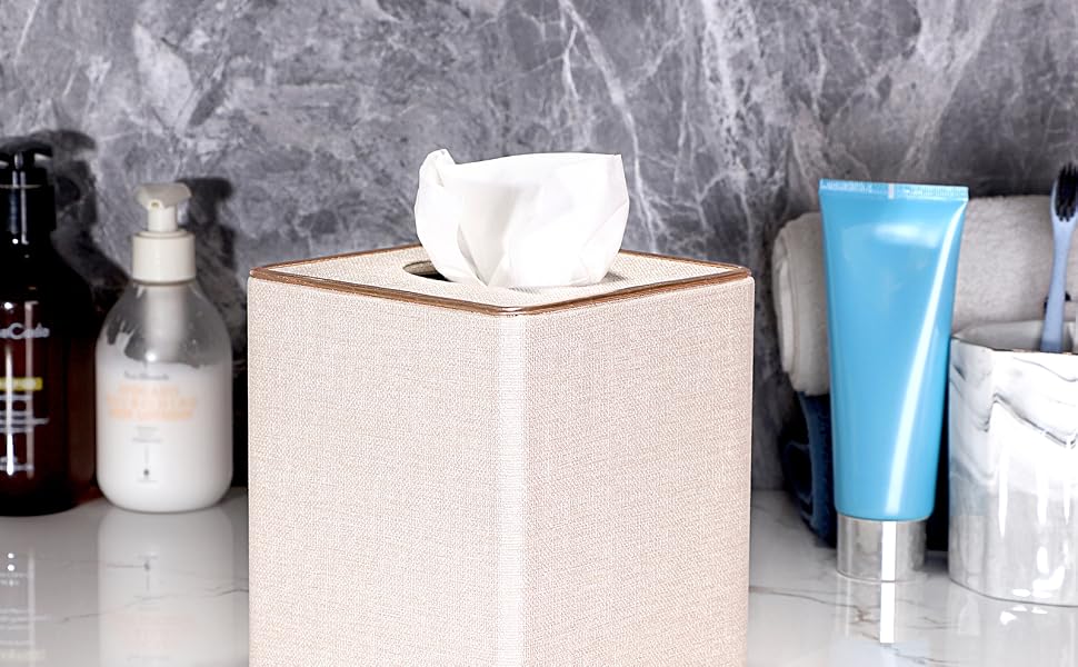 Stylish Square Tissue Box Cover