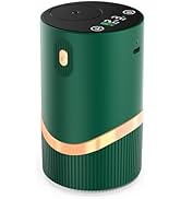 Waterless Essential Oil Diffuser Rechargable: Portable Aromatherapy Diffuser for Car and Home - 1...
