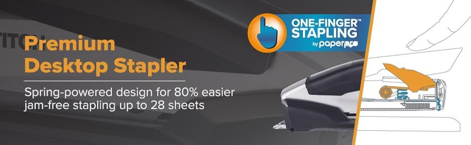 premium desktop stapler