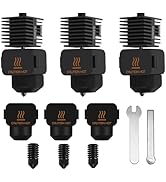 A1 Mini Upgrade Hotend Kit 3D Printer Accessories: 0.2/0.4/0.6 Printer Print Head Hot End Heating...
