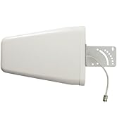 TECHTOO New Wide Band Directional Antenna 700-2700 MHz for Wilson Cellphone Amplifier/Cellular S...