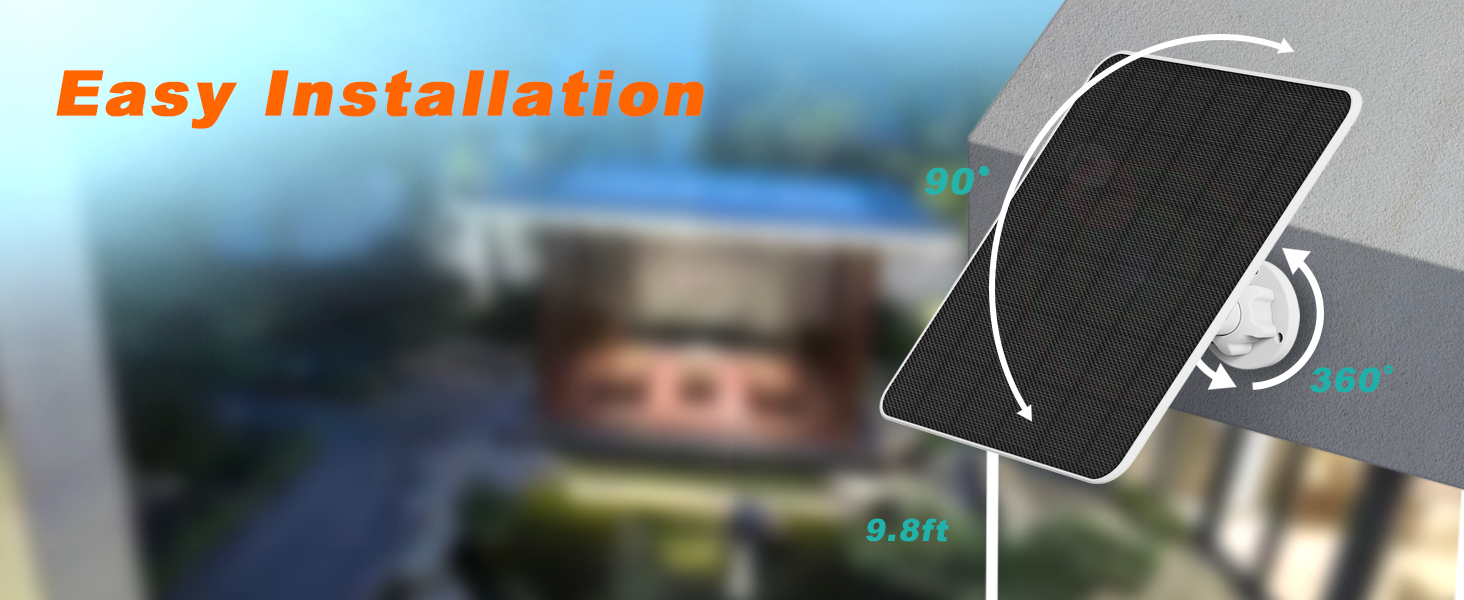 solar panel for ring camera