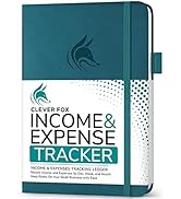 Clever Fox Income & Expense Tracker – Accounting & Bookkeeping Ledger Book for Small Business – I...
