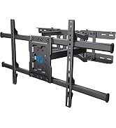 Pipishell Full Motion 24'' Studs TV Wall Mount for 40–84 inch TVs | Extended wall plates, extensi...