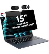 Peslv Magnetic Privacy Screen for MacBook Air 15 Inch (2023-2026, M2 M3 M4 M5) - A2941 A3114 A324...