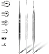 Facial Reflexology Tool Set – Includes 6 Acupuncture Pen Heads for Ear & Facial Acupressure Point...