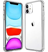 Mkeke Compatible with iPhone 11 Case, Clear Shock Absorption Bumpers Cases for 6.1 Inch