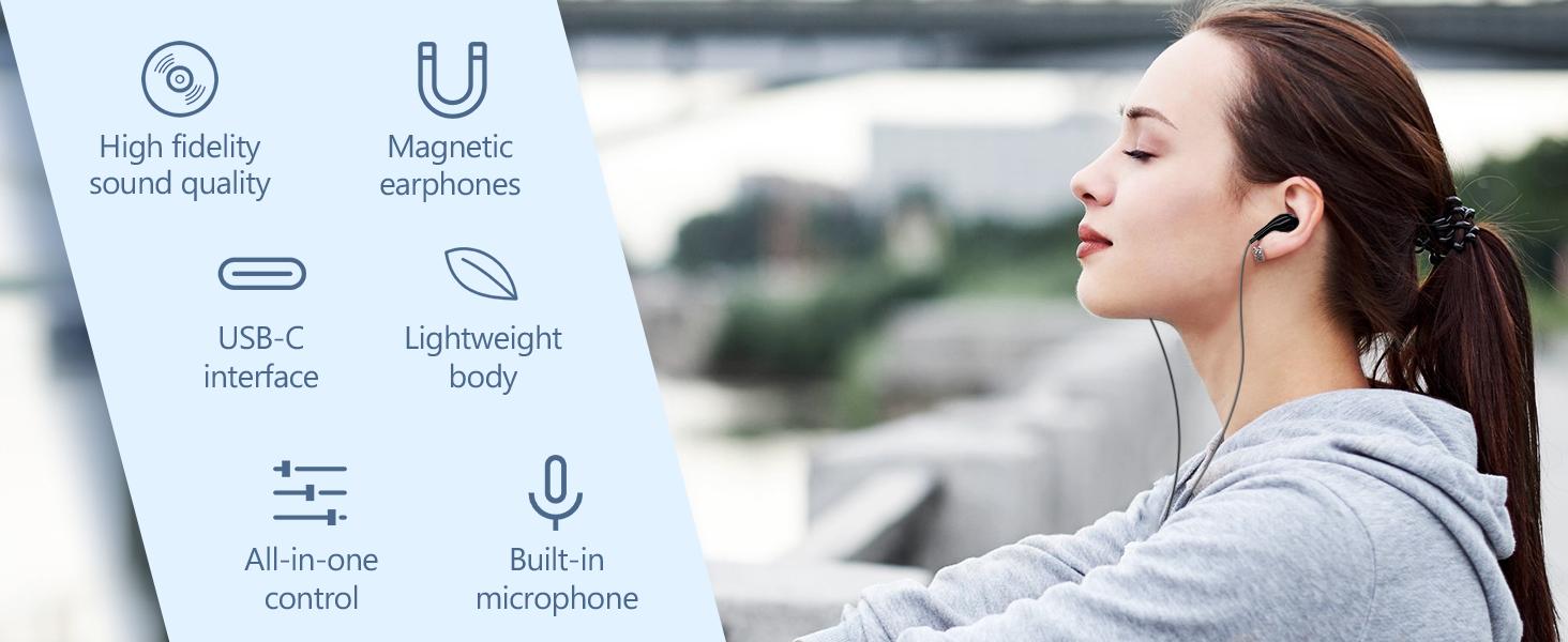 USB C headphones