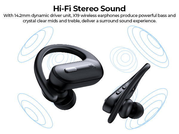 X19 wireless earphones