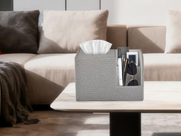 XNONE PU Leather Tissue Box Cover