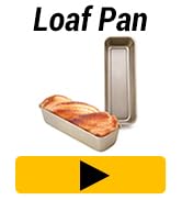 Beasea 12x4 Inch Rectangle Long Bread Loaf Pan Set of 2