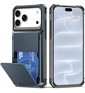 AFGHOA for iPhone 18 Pro Wallet Case 5 Credit Card Holder Case for 18 Pro | 6.3 Inch,Flip Cover S...