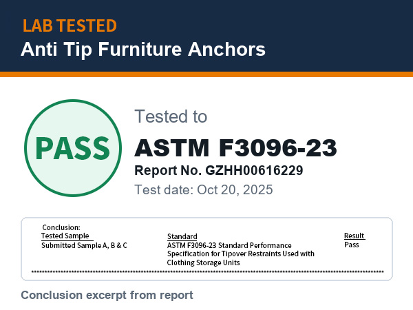 furniture anchors for baby proofing
