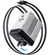W&O 45W GaN Charger Fast Charging,Retractable Phone Charger Wall Plug with Lightening and Type-C ...