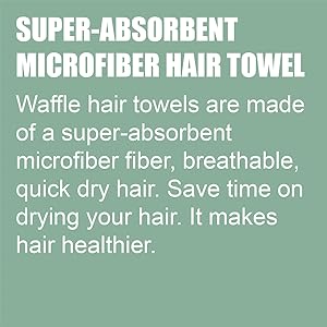 super absorbent hair towel
