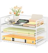 3 tier white paper Organizer