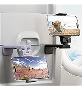 2 Pack Universal Airplane Phone Stand Holder, Klearlook 360 Degree Rotation Travel Essentials Pho...